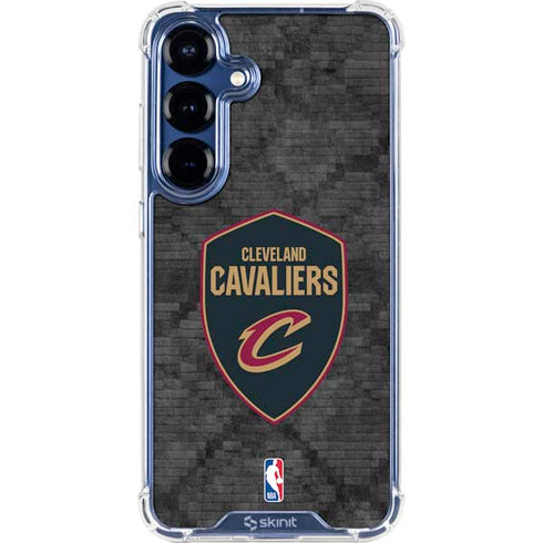 NBA Cleveland Cavaliers Dark Rust Galaxy S25 Clear Case